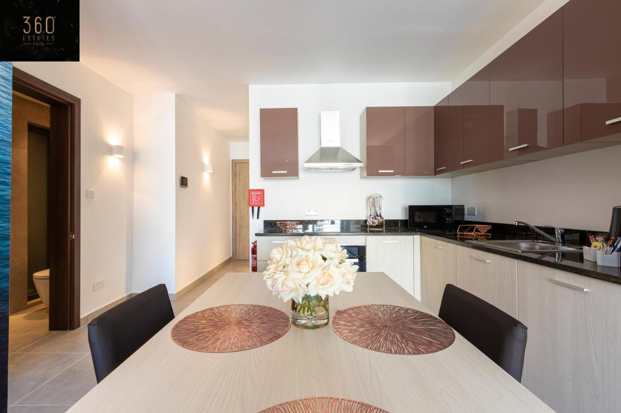 High-End Central Apt With Comfy Bed & Super Wifi By 360 Estates San Ġwann Kültér fotó