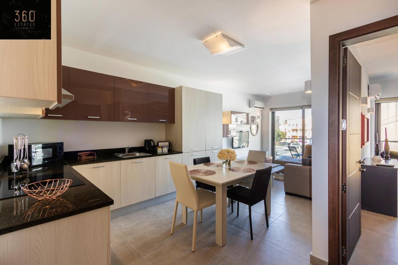 High-End Central Apt With Comfy Bed & Super Wifi By 360 Estates San Ġwann Kültér fotó