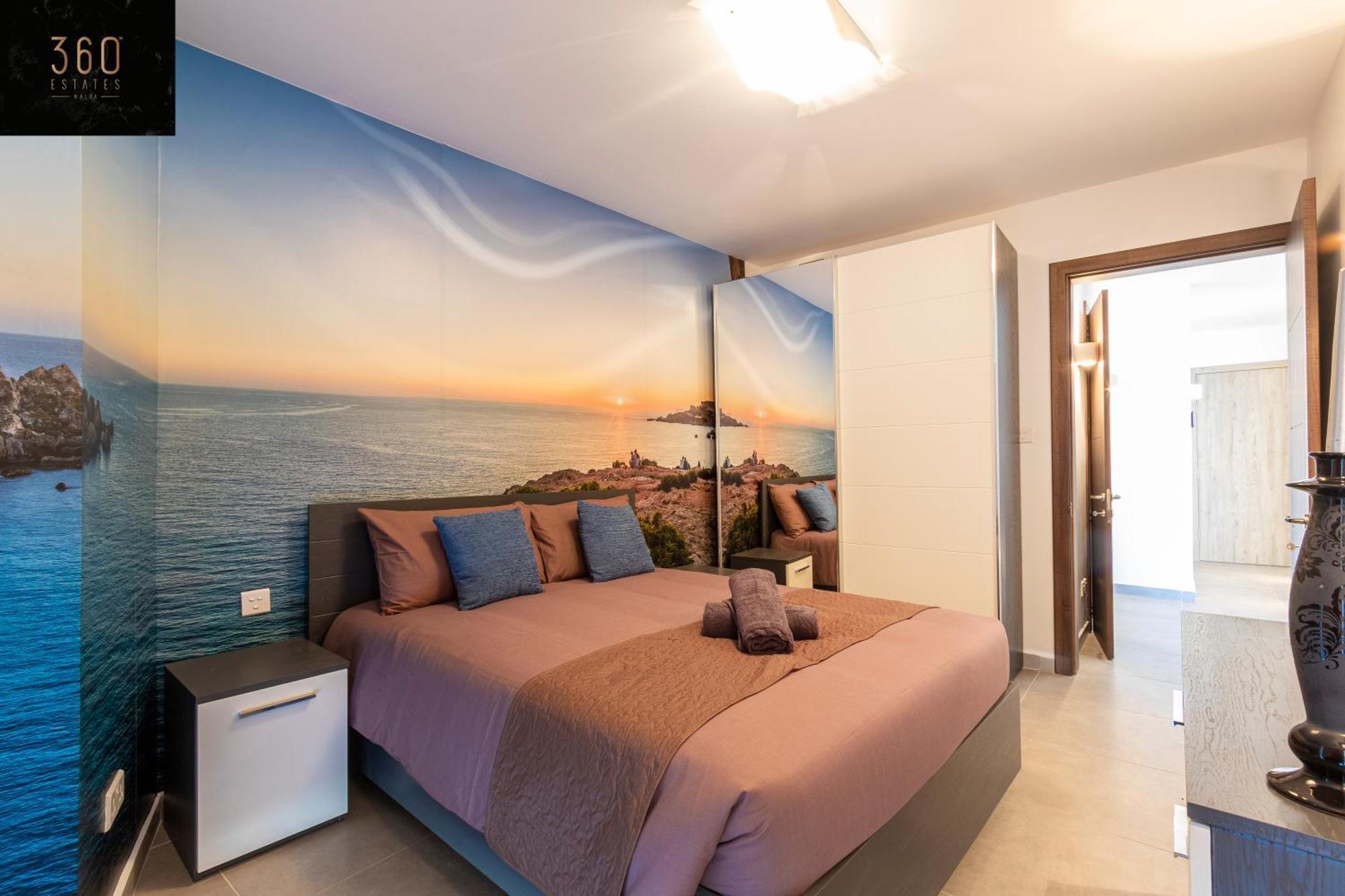 High-End Central Apt With Comfy Bed & Super Wifi By 360 Estates San Ġwann Kültér fotó