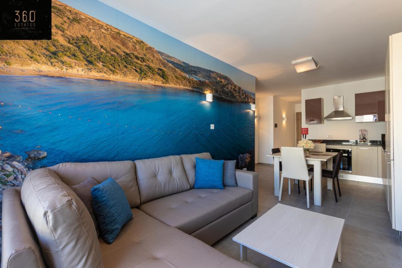 High-End Central Apt With Comfy Bed & Super Wifi By 360 Estates San Ġwann Kültér fotó