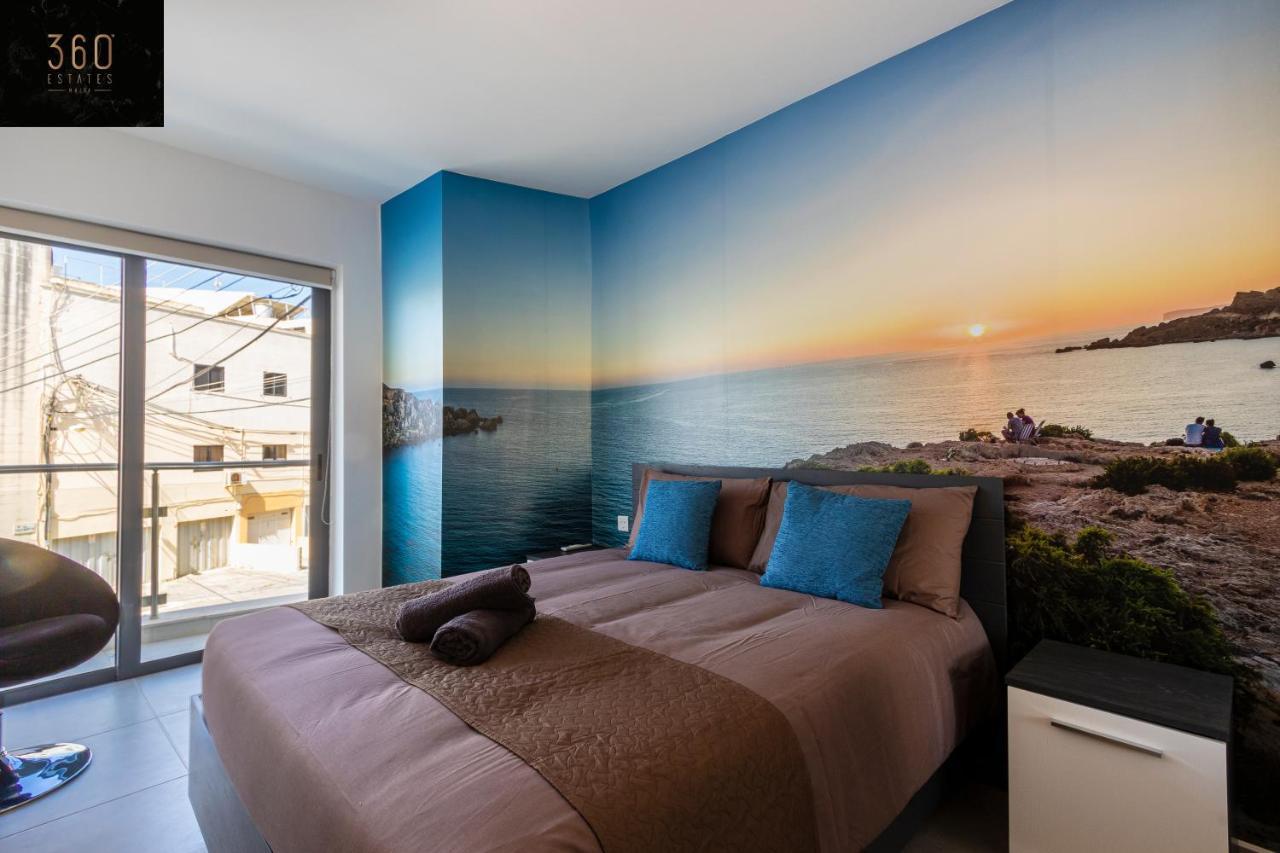 High-End Central Apt With Comfy Bed & Super Wifi By 360 Estates San Ġwann Kültér fotó