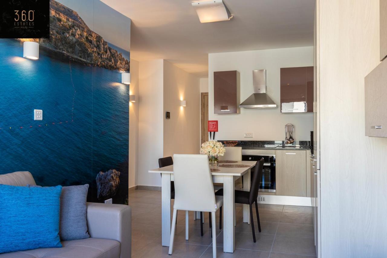 High-End Central Apt With Comfy Bed & Super Wifi By 360 Estates San Ġwann Kültér fotó